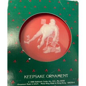 Norman Rockwell 1988 "And To All A Good Night" Christmas Ornament Ninth In Serie